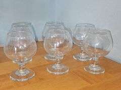 Champagne Flutes & Brandy Snifter
