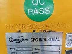 CFG Industrial MX20R Mini Excavator