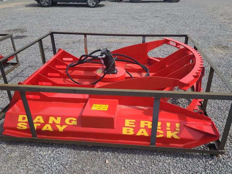 TOP CAT SKID STEER HEAVY DUTY BRUSH CUTTER