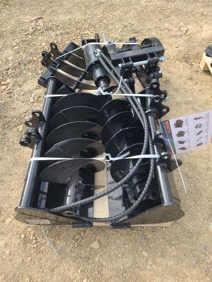 AGT MINI EX AUGER ATTACHMENT SET