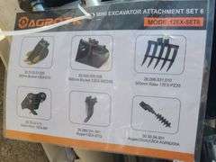 AGT MINI EX ATTACHMENT SET 6