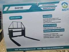 AGT Skid Steer Pallet Forks