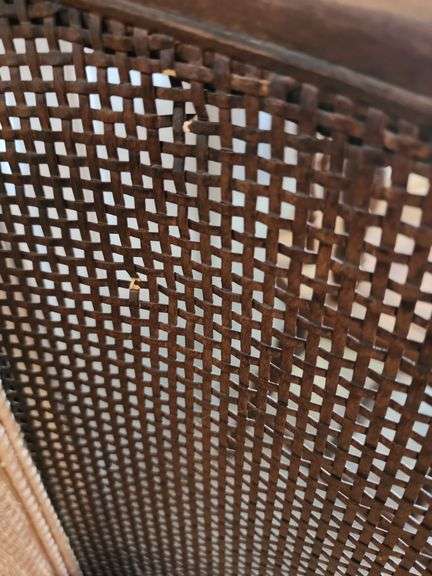 Tufted upholstered wooden club chair