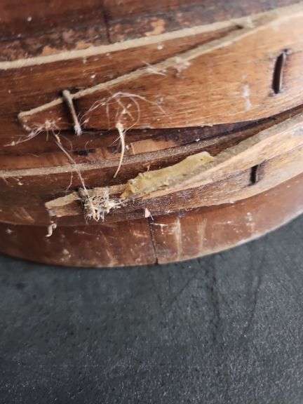 Wooden Bucket with lid