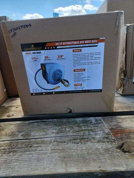 LAND HONOR 65FT RETRACTABLE HOSE REEL