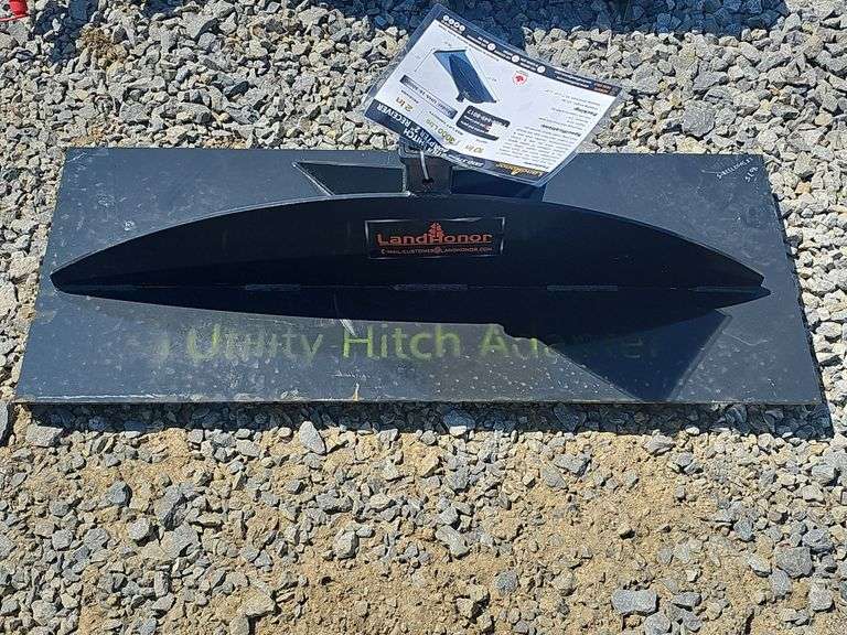 LANDHONOR SKID STEER UTILITY HITCH ADAPTER 2" RECEIVER