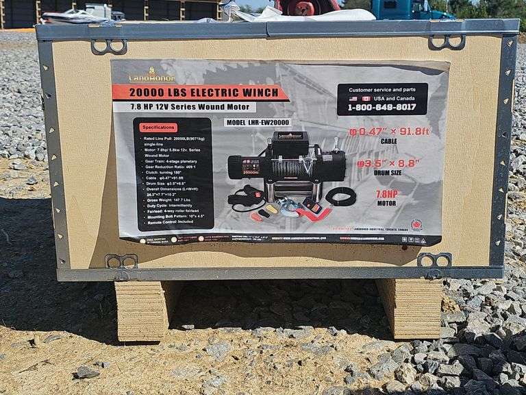 LAND HONOR 2000IB ELECTRIC WINCH