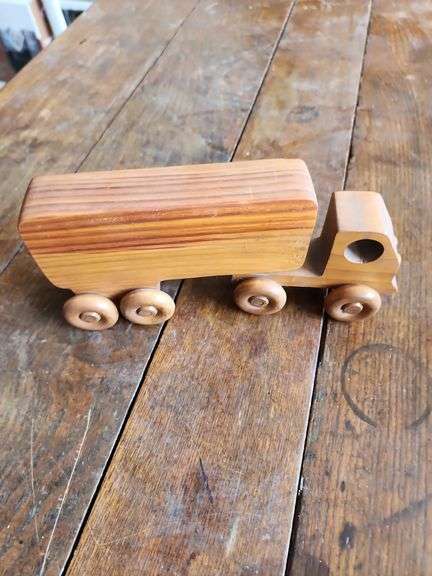 Handmade Wooden Toy Truck