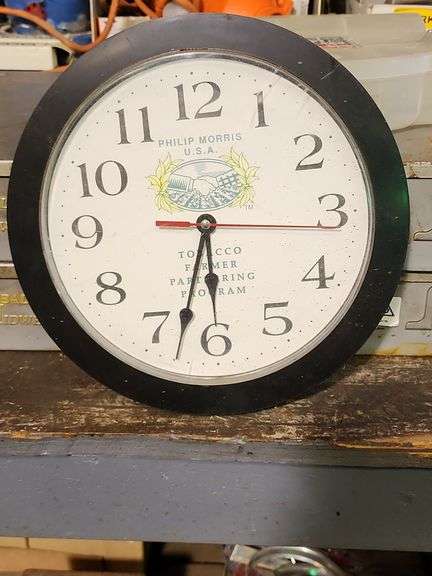 Phillip Morris Wall Clock
