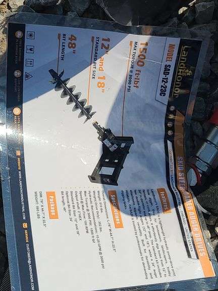 LANDHONOR SKID STEER LOADER AUGER DRIVES