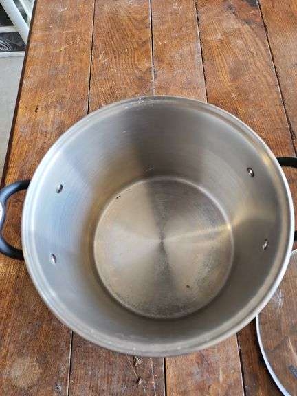 Tramontina Stainless Steel Covered Stock Pot