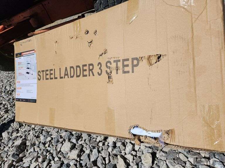LAND HONOR 3 STEP SAFETY LADDER