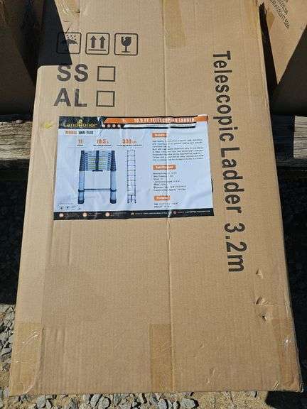 LAND HONOR 10.5FT TELESCOPING LADDER