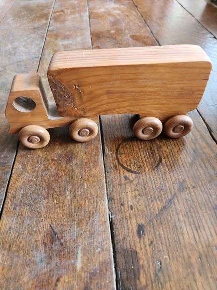 Handmade Wooden Toy Truck
