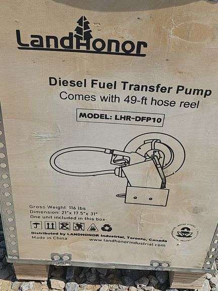 LANDHONOR DIESEL FUEL TRANSFER PUMP