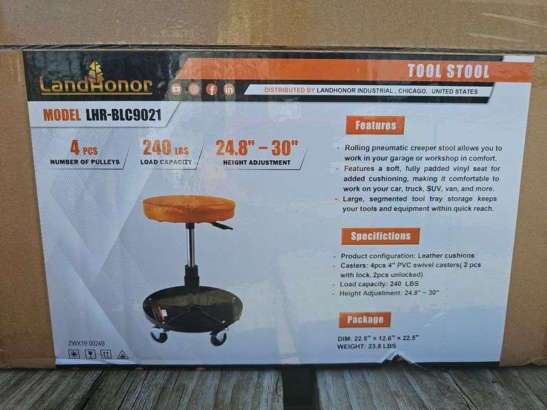 LANDHONOR TOOL STOOL