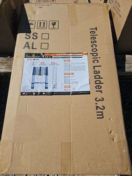 LAND HONOR 10.5FT TELESCOPING LADDER