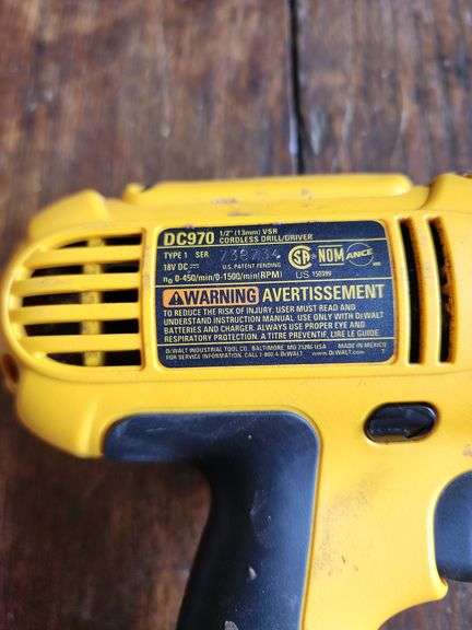 Dewalt Cordless ½" Drill Driver