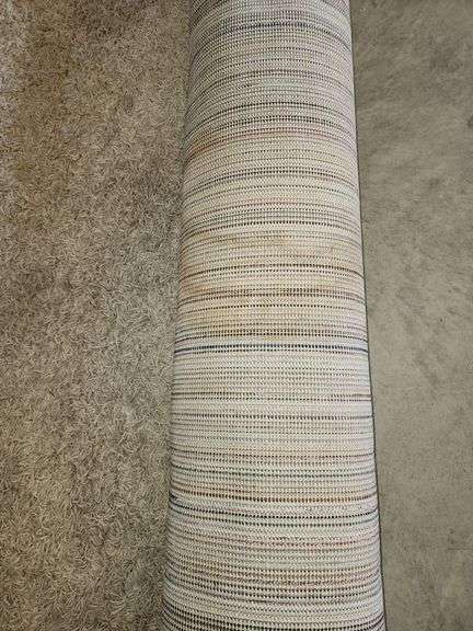 Light colored area rug