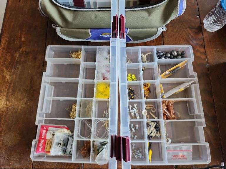 Plano Tackle Systems Soft Side Fishing Bag & Contents