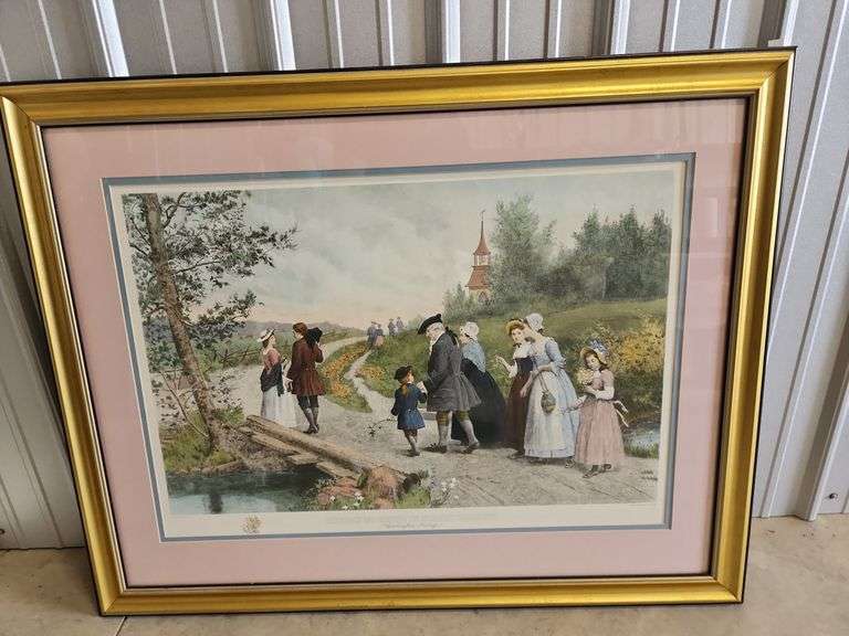 "Sunday Morning In Sleepy Hollow"  - Signed