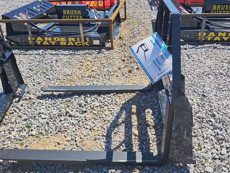MOWER KING SKID STEER FORKS