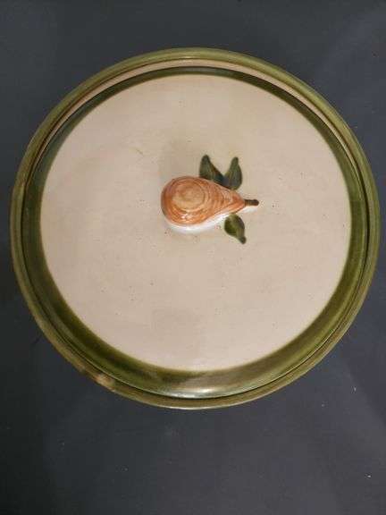 Louisville Pottery Covered Dish With Lid
