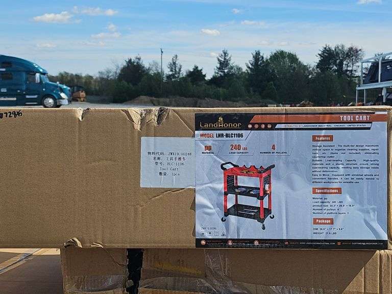 LAND HONOR TOOL CART