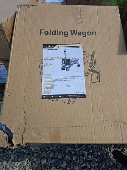LAND HONOR 330LB FOLDABLE WAGON CART