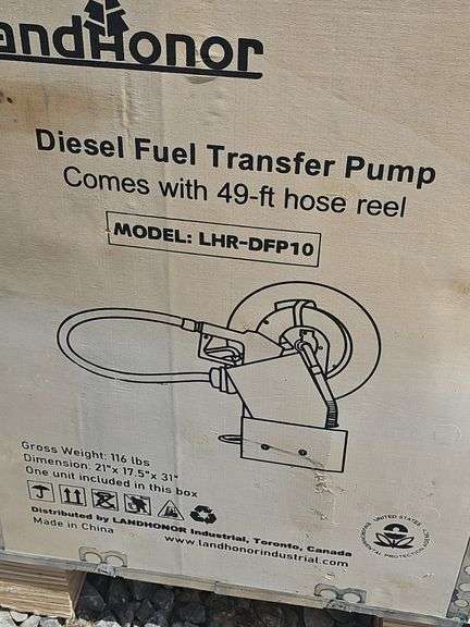 LANDHONOR DIESEL FUEL TRANSFER PUMP