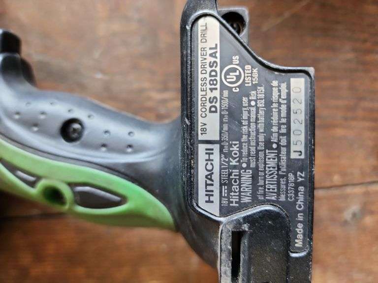 Hitachi Cordless Drill Driver