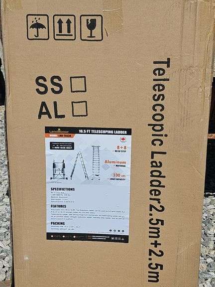 LAND HONOR 16.5FT TELESCOPING LADDER