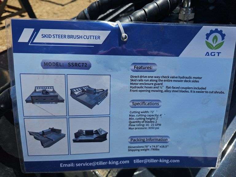 AGT Mower King Brush Cutter