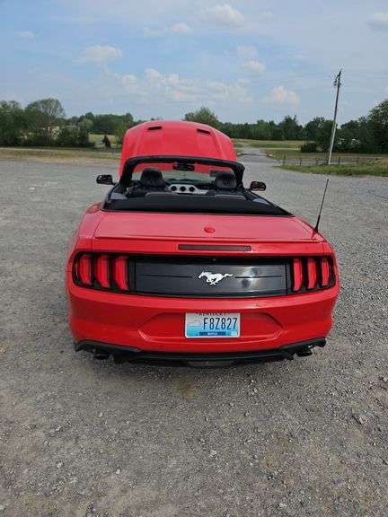 2020 Mustang Echo Boost Premium Convertible