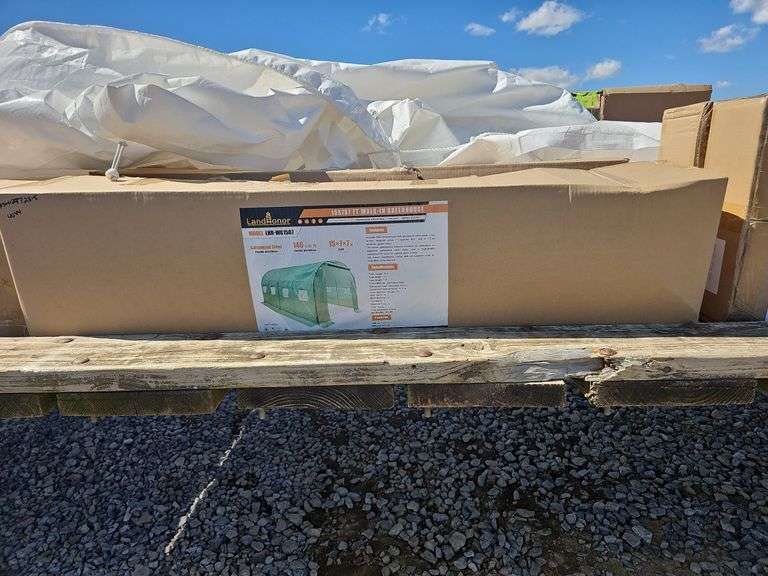 LANDHONOR 15'X7X7 WALK-IN GREENHOUSE
