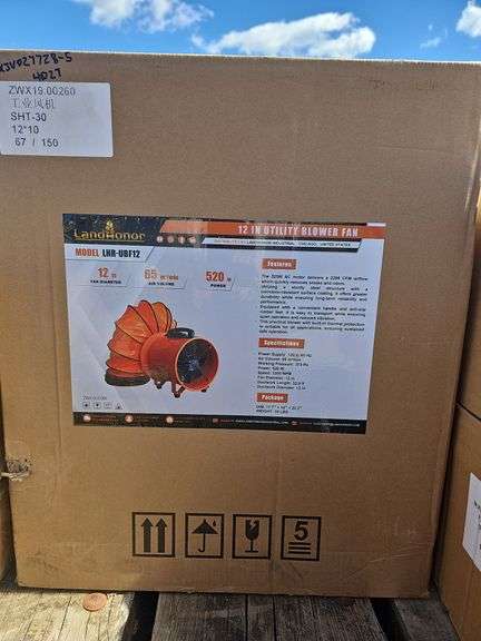 LAND HONOR 12IN UTILITY BLOWER FAN