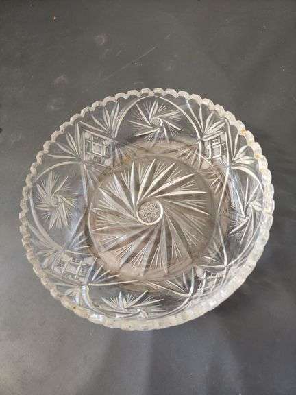 Cut Crystal Bowl
