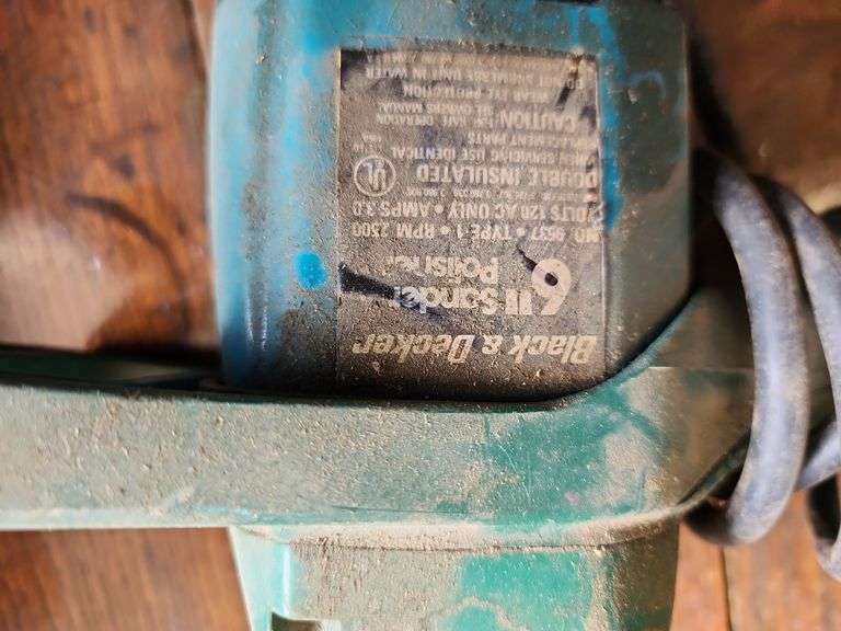 Vintage Black & Decker 6" Sander Polisher