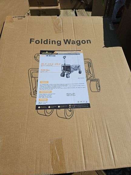 LAND HONOR 330LB FOLDABLE WAGON CART