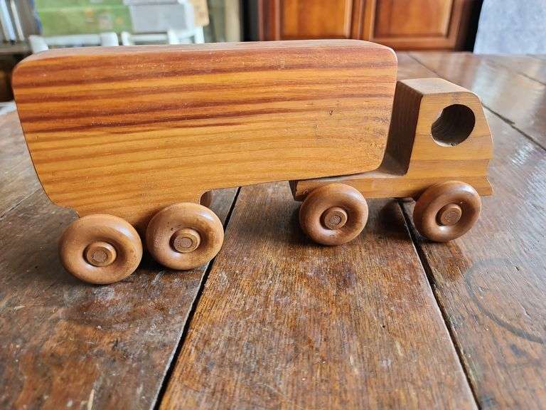 Handmade Wooden Toy Truck