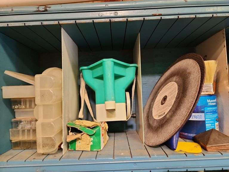 Top shelf contents only