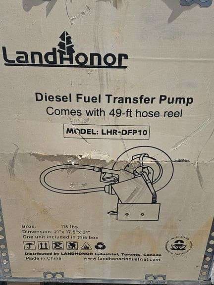 LANDHONOR DIESEL FUEL TRANSFER PUMP