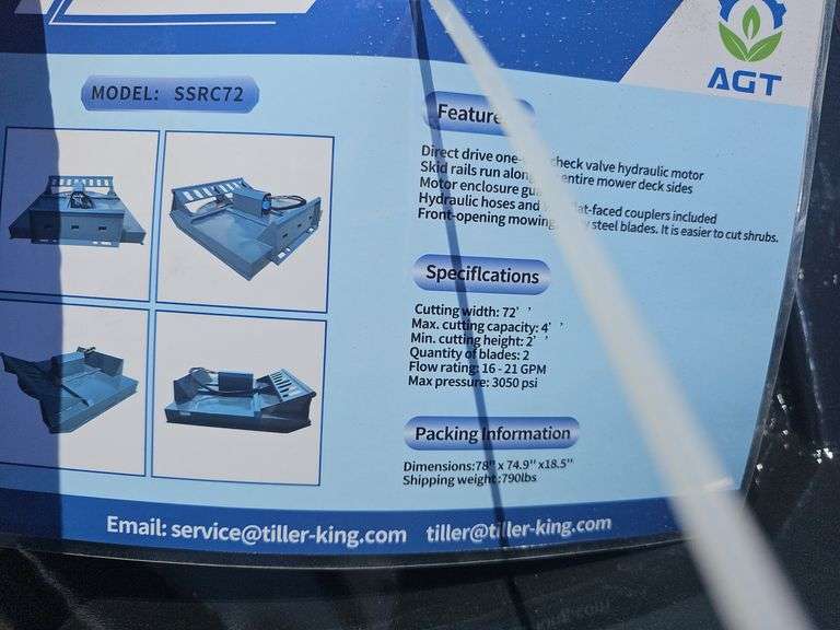 AGT MOWER KING BRUSH CUTTER