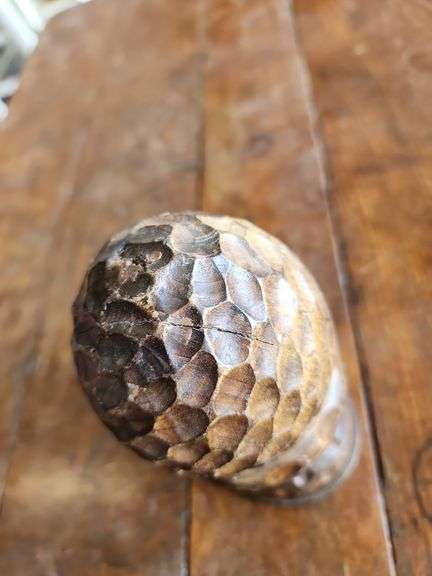 Vintage Hand Carved Wooden Decor