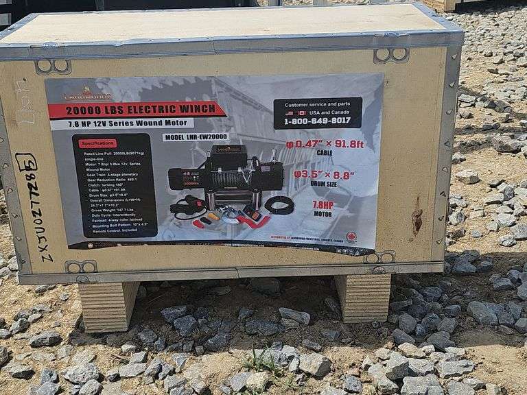 LANDHONOR 20,000LB ELECTRIC WINCH