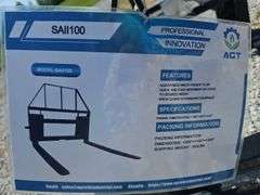 MOWER KING SKID STEER FORKS