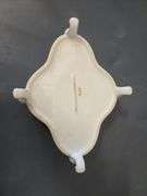 Vintage clover shaped trinket box.