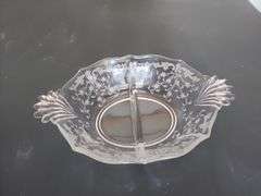 Vintage Divided Glass Relish Dishes