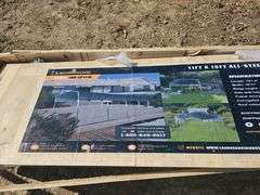LANDHONOR 11'X19' ALL STEEL CARPORT with 10' OPEN SIDEWALLS