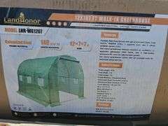 LAND HONOR 12'X7X7 WALK-IN GREENHOUSE